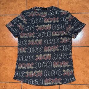 AC/DC Graphic Men's Black T-Shirt
